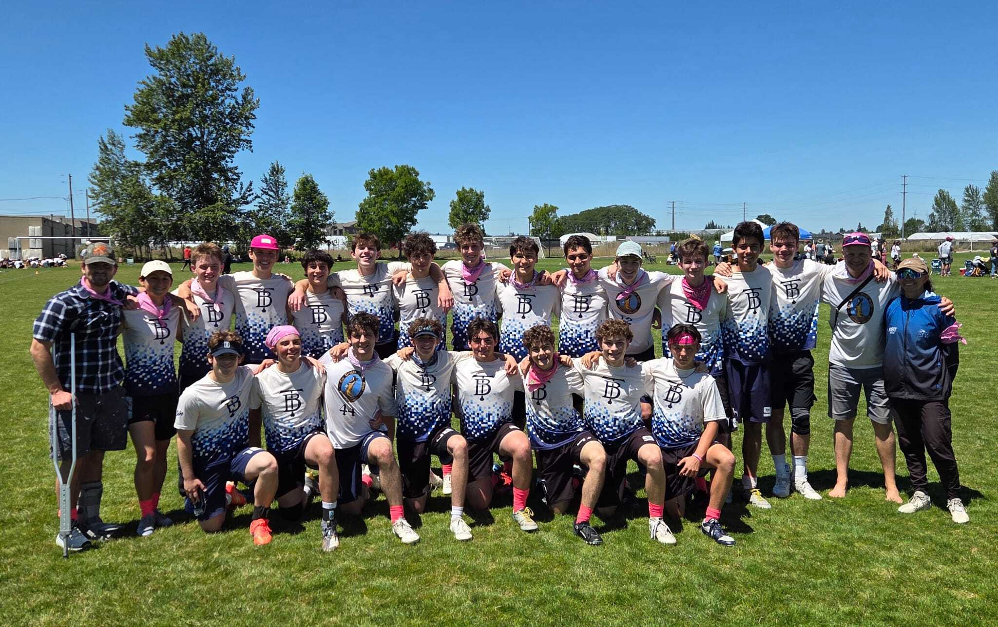 Brooklyn Tech Support team photo at High School Nationals Invitational in Oregon